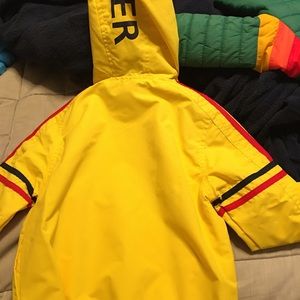 Toddler boy pull over jacket